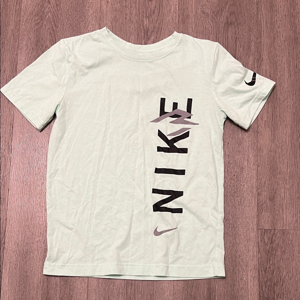 Nike Mint Green Tee with Black Logo